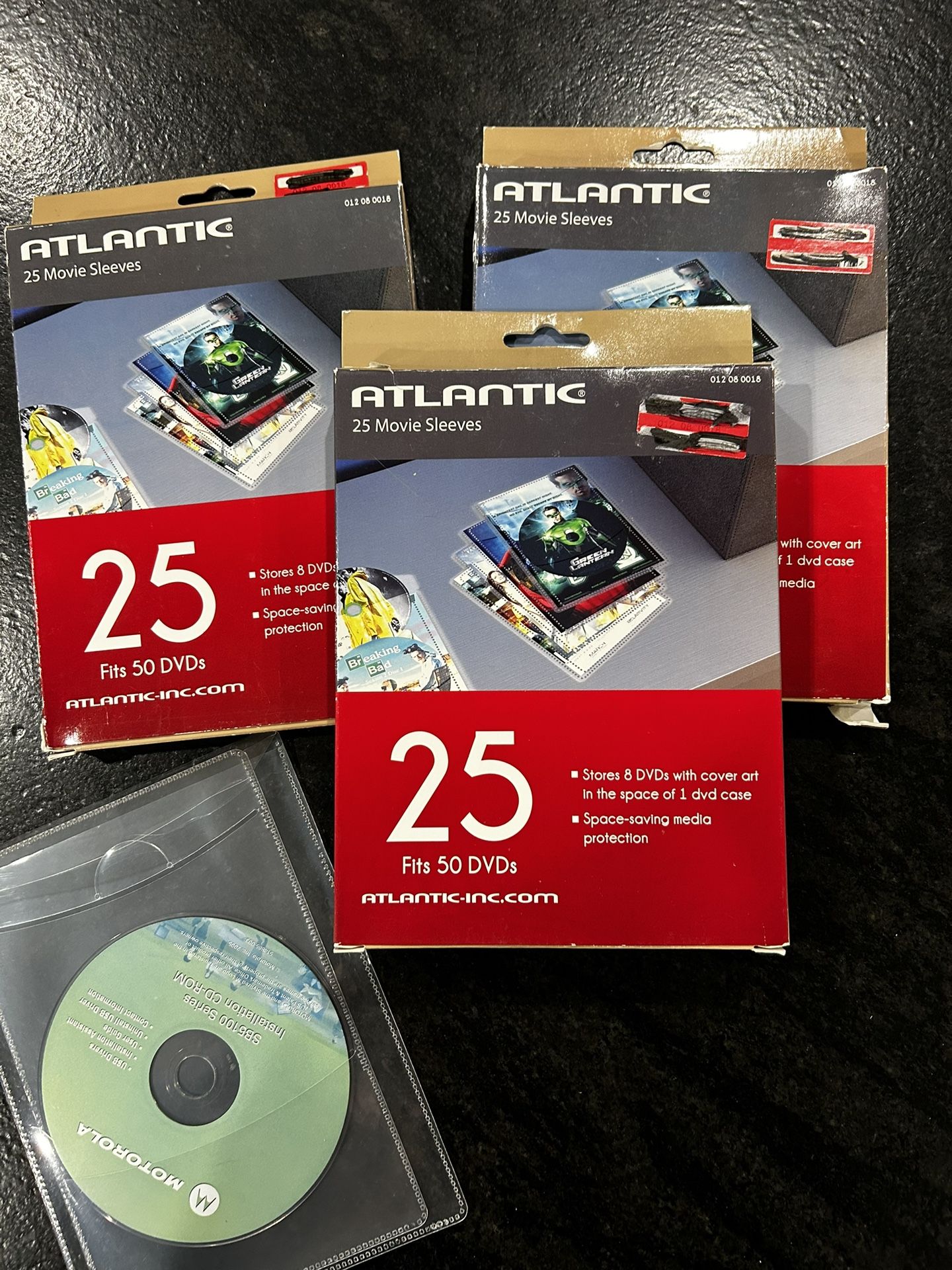 NEW DVD Movie Sleeves