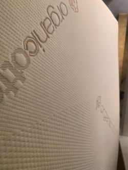 Organic cotton memory foam