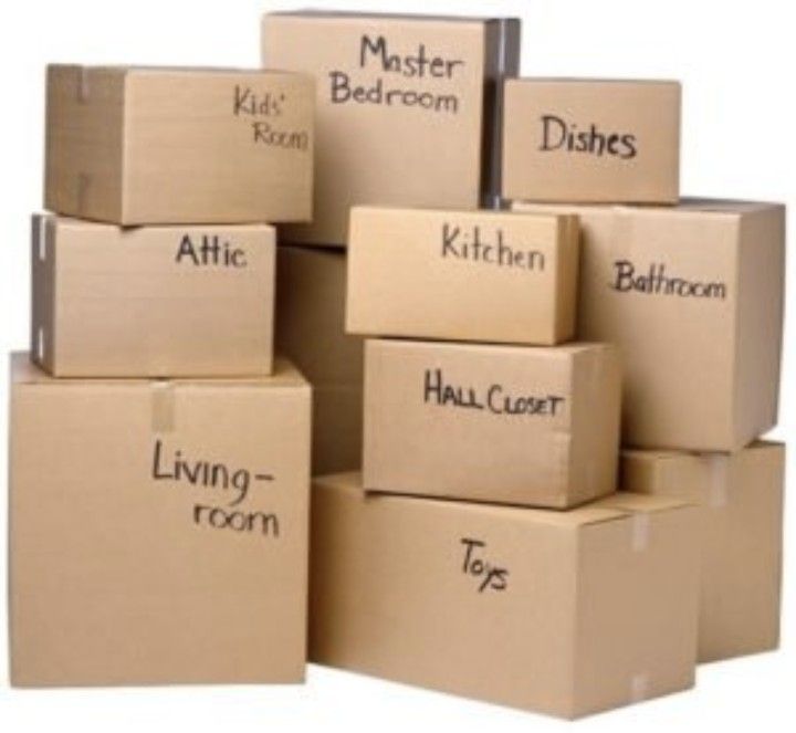 Moving Boxes - Gently Used Strong Double Walled Cartons - Available 24 Hours A Day $1
