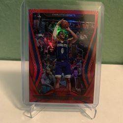 Miles Bridges Red Certified Basketball 2020-2021 Panini NBA 🏀