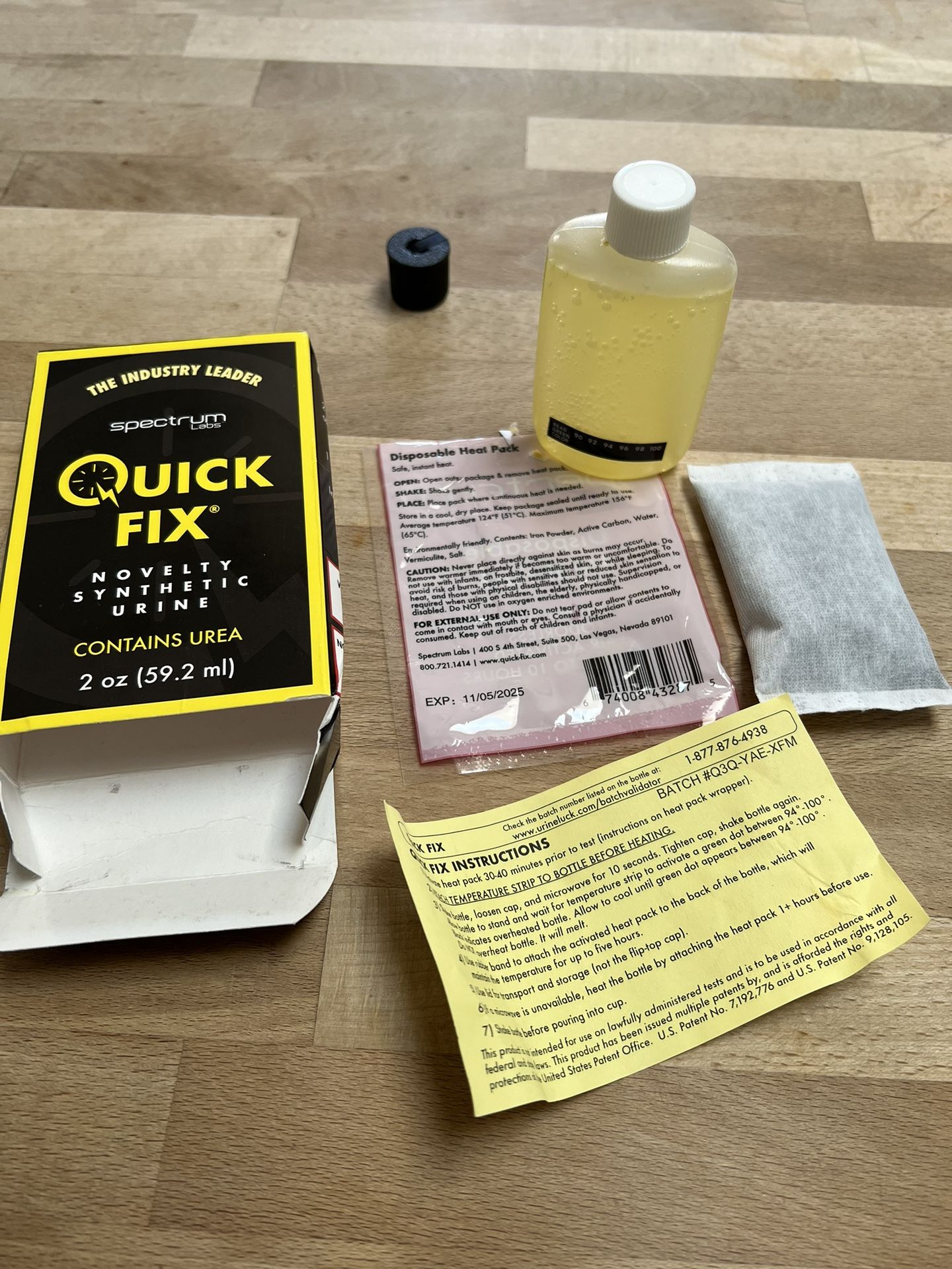 Quick fix urine