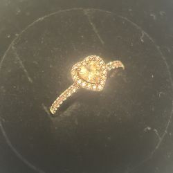 Ring 14k Rose Pandora Size Teen Girl