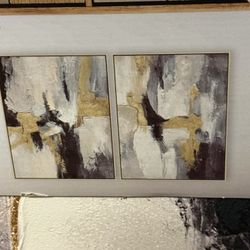 2 Printed new Framed Portraits 