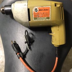 Drill-Black & Decker-Electric 