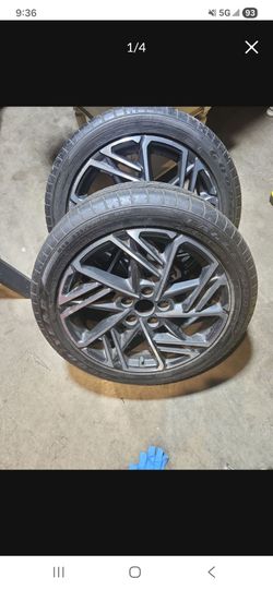 18" wheels and tires