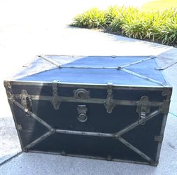 Antique Steamer Trunk