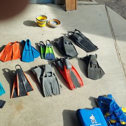 Scuba Find & boogy board fins