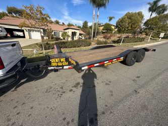 Car Hauler Trailer 20’x8.5’ Drive Over Fenders. Equipment Included
