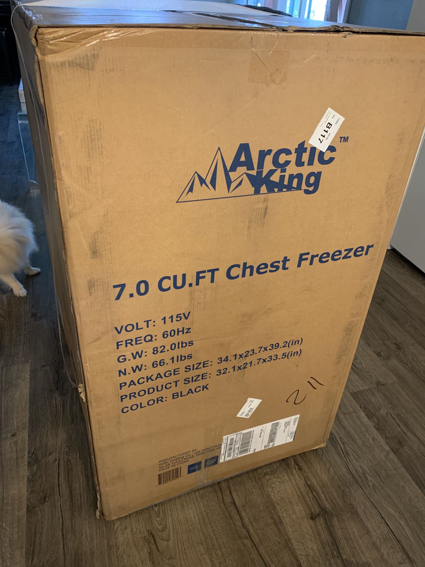 Artic King 7cu.ft chest freezer