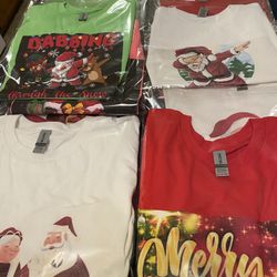 Christmas T Shirts And Tote Bags
