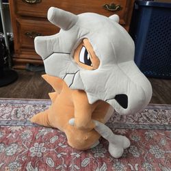 Large Cubone Pokémon Plush Stuffed Toy