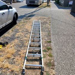 24ft Aluminum Extention Ladder