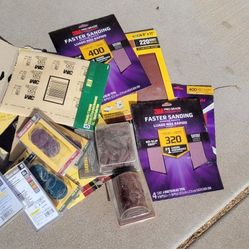 Lot Of Sandpaper 