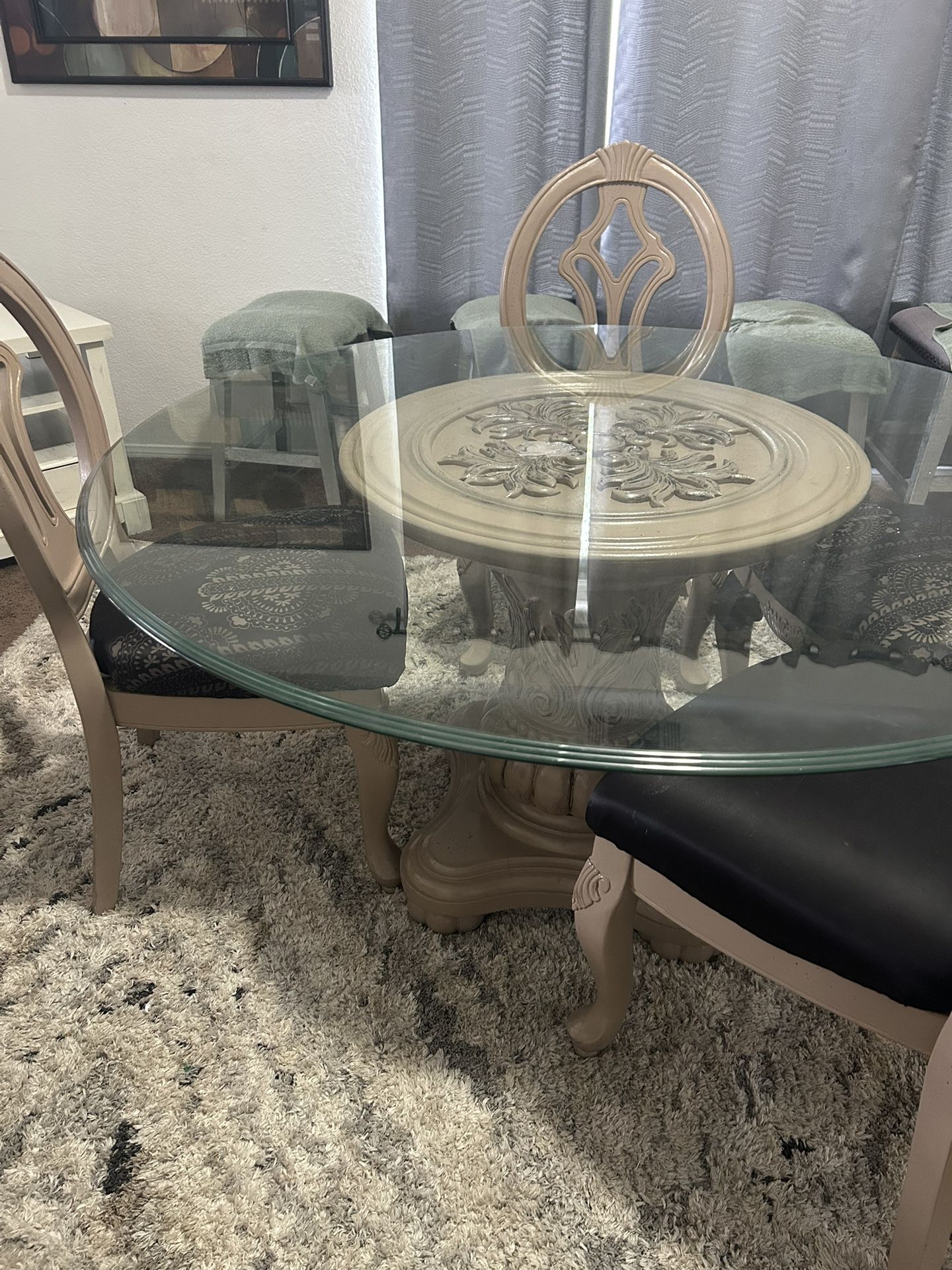 Dinette Glass Table