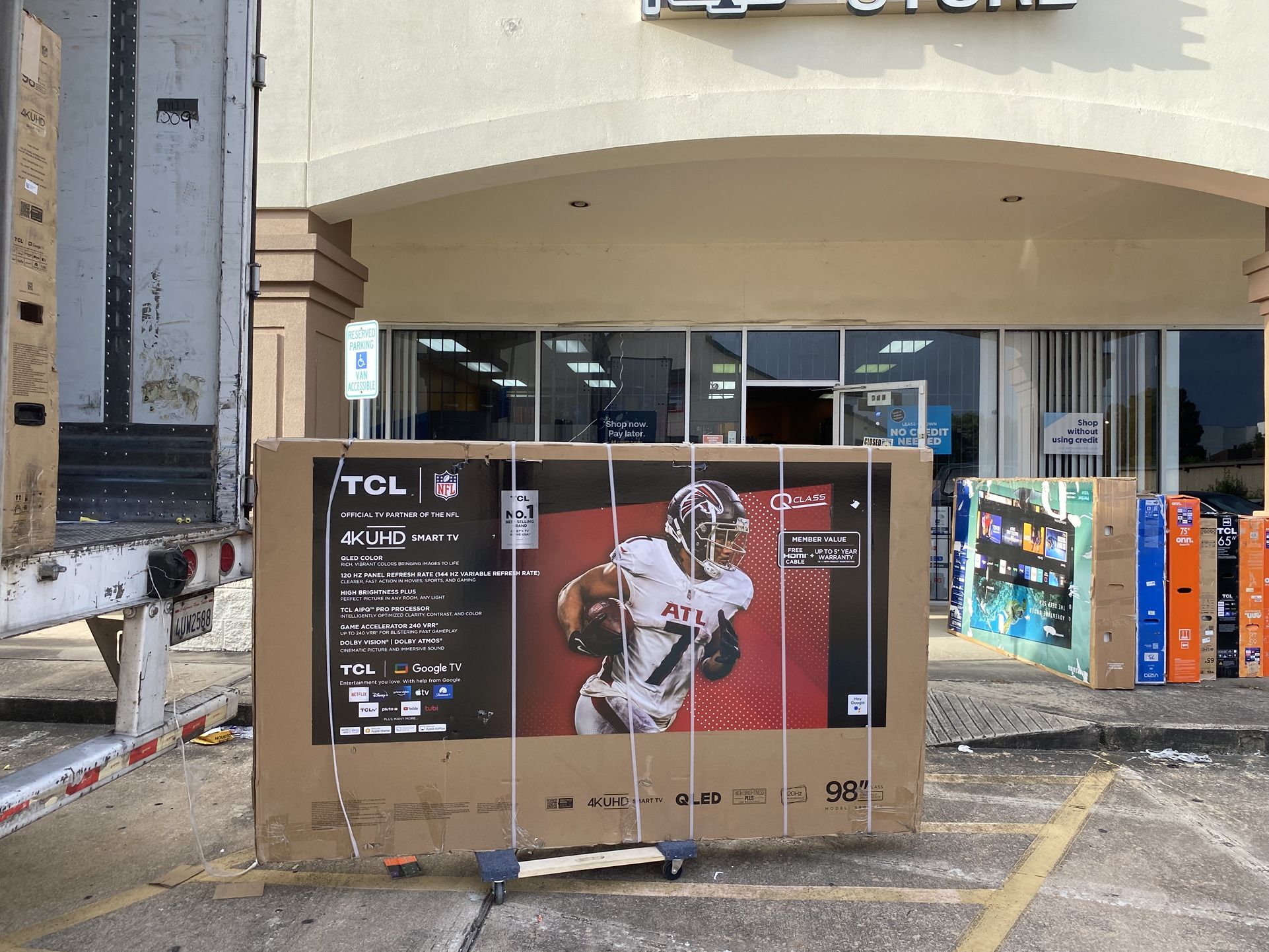 98”TCL QLED 4K SMART TV