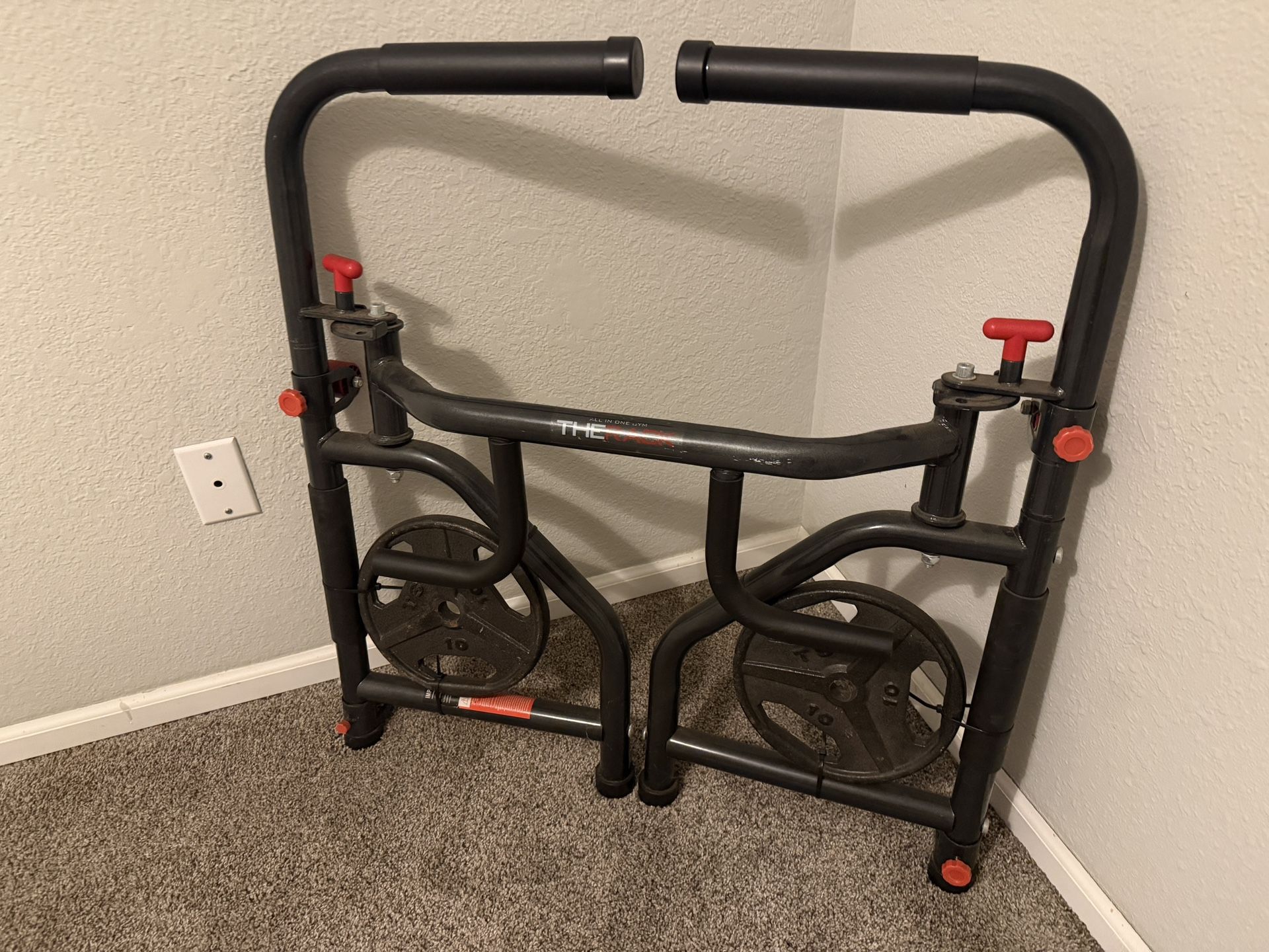 💪 The Rack Workout Station – Total Body Fitness System