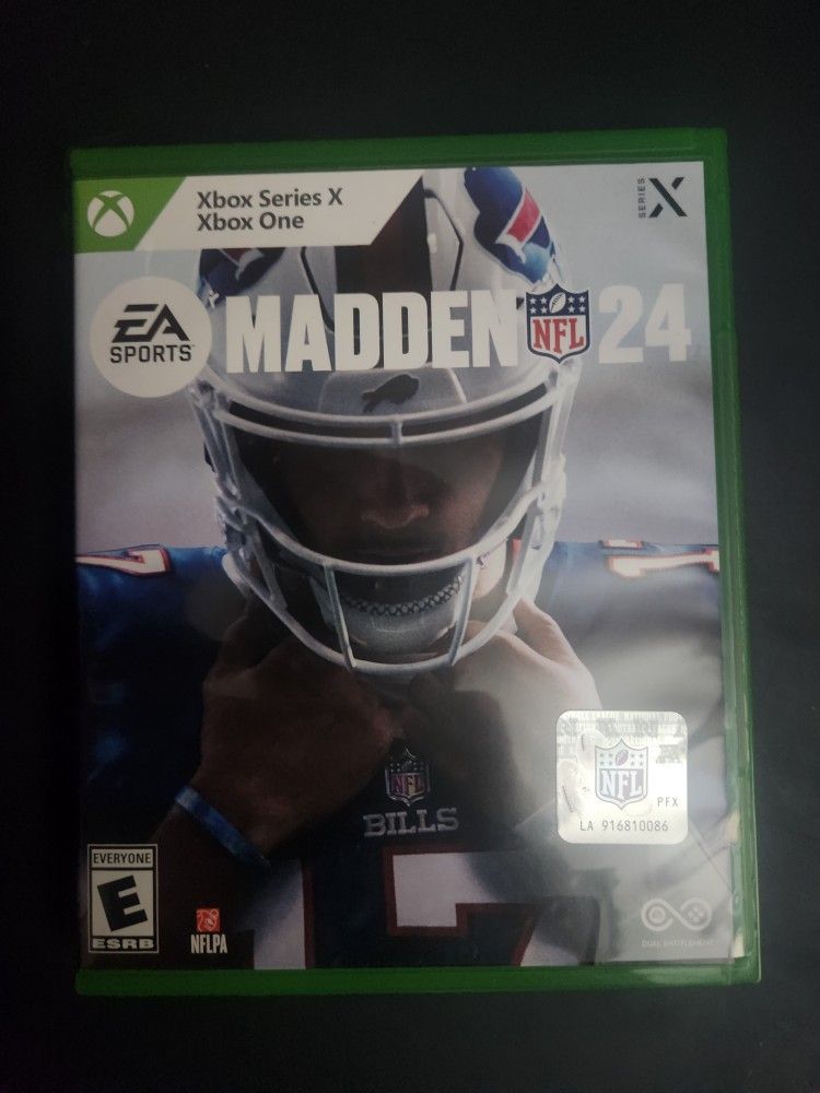Madden 24 Xbox X SERIES, XOBOX ONE