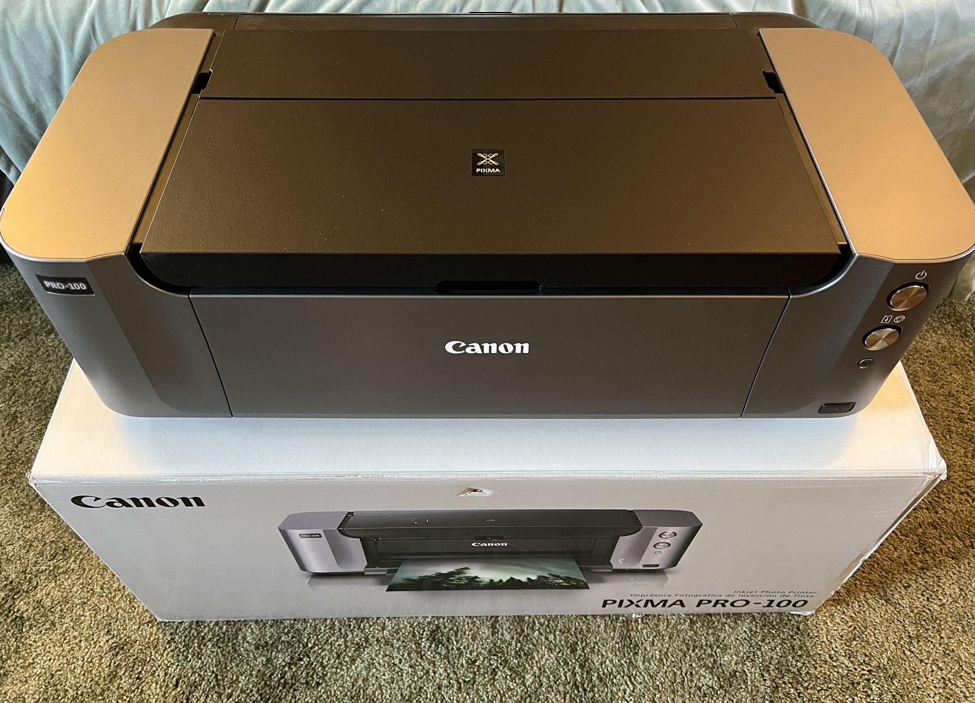 Canon Pixma Pro-100 Wireless Color Professional Inkjet Printer
