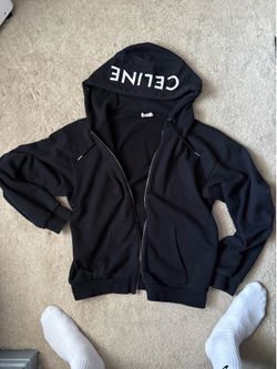 Celine Zip Up Hoodie