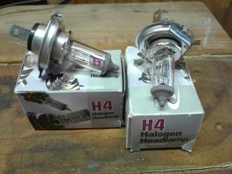 Stock h4 halogen bulbs headlights