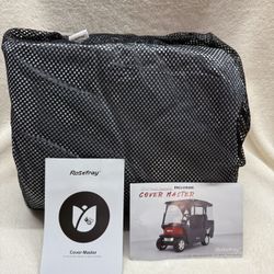 Rosefray Golf Cart Enclosure Yamaha Cart Black