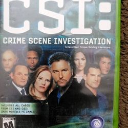 CSI ORIGINAL XBOX 