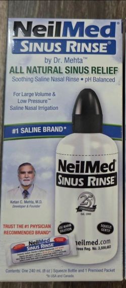 NeilMed Sinus Rinse Saline Nasal Kit