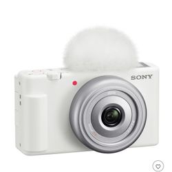 Sony ZV-1F Vlog Camera for Content Creators and Vloggers (White