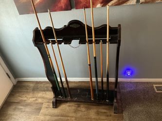 Pool table Brunswick Vintage Cue Holder