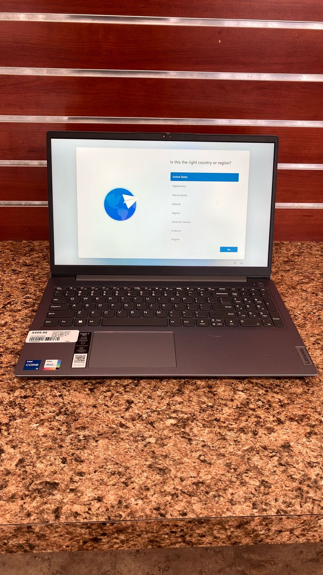Lenovo Ideapad3 Laptop