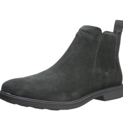 MARK NASON ELLINGWOOD GRAY SUEDE CHELSEA MAN BOOTS SZ 7 NWOB
