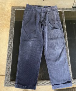 Blue Corduroy Pants 