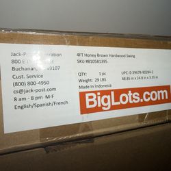 Brand New Outdoor Swing 