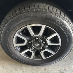 Stock Toyota Rims and tires
