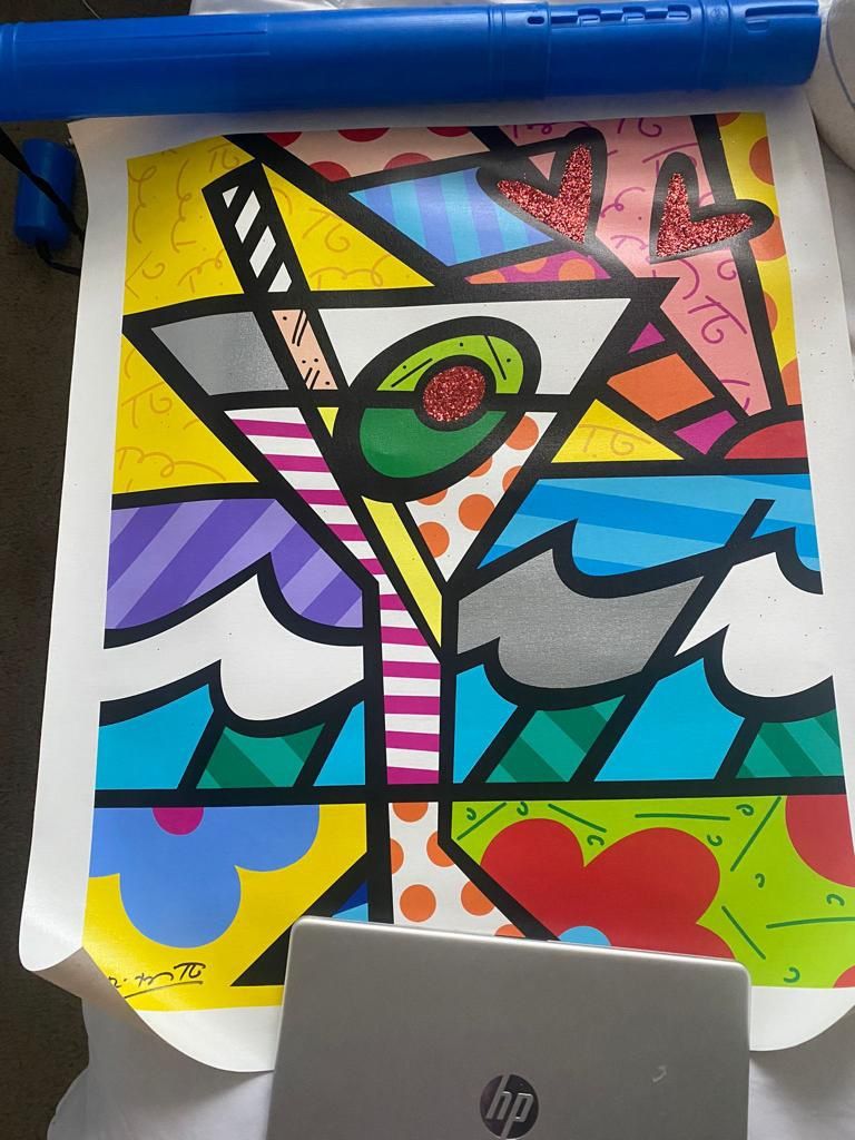  Britto Martini Print