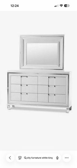 City furniture King bedroom set