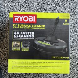 ryobi surface cleaner for use with pressure washer