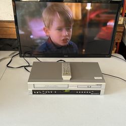 Sansui VRDVD4000C DVD/VCR Combo  w/ Remote (VHS Works ONLY)
