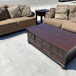 Used Ashley furniture Living Room Set