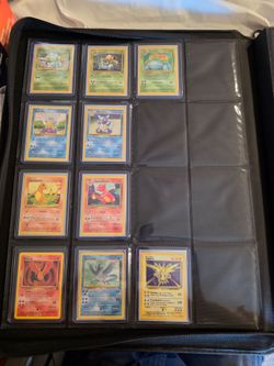 Vintage pokemon cards