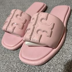 New Tory Burch Pink Sandals US4.5
