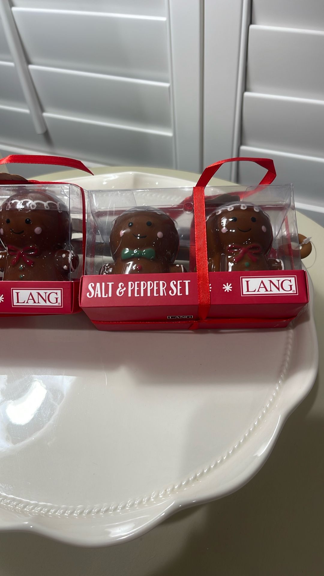 Gingerbread Salt And Pepper