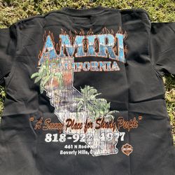 Amiri Black California Shirt 