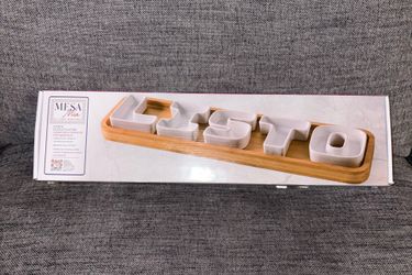 Listo 6 piece puzzle platter - mesa mia by Jenny Martinez