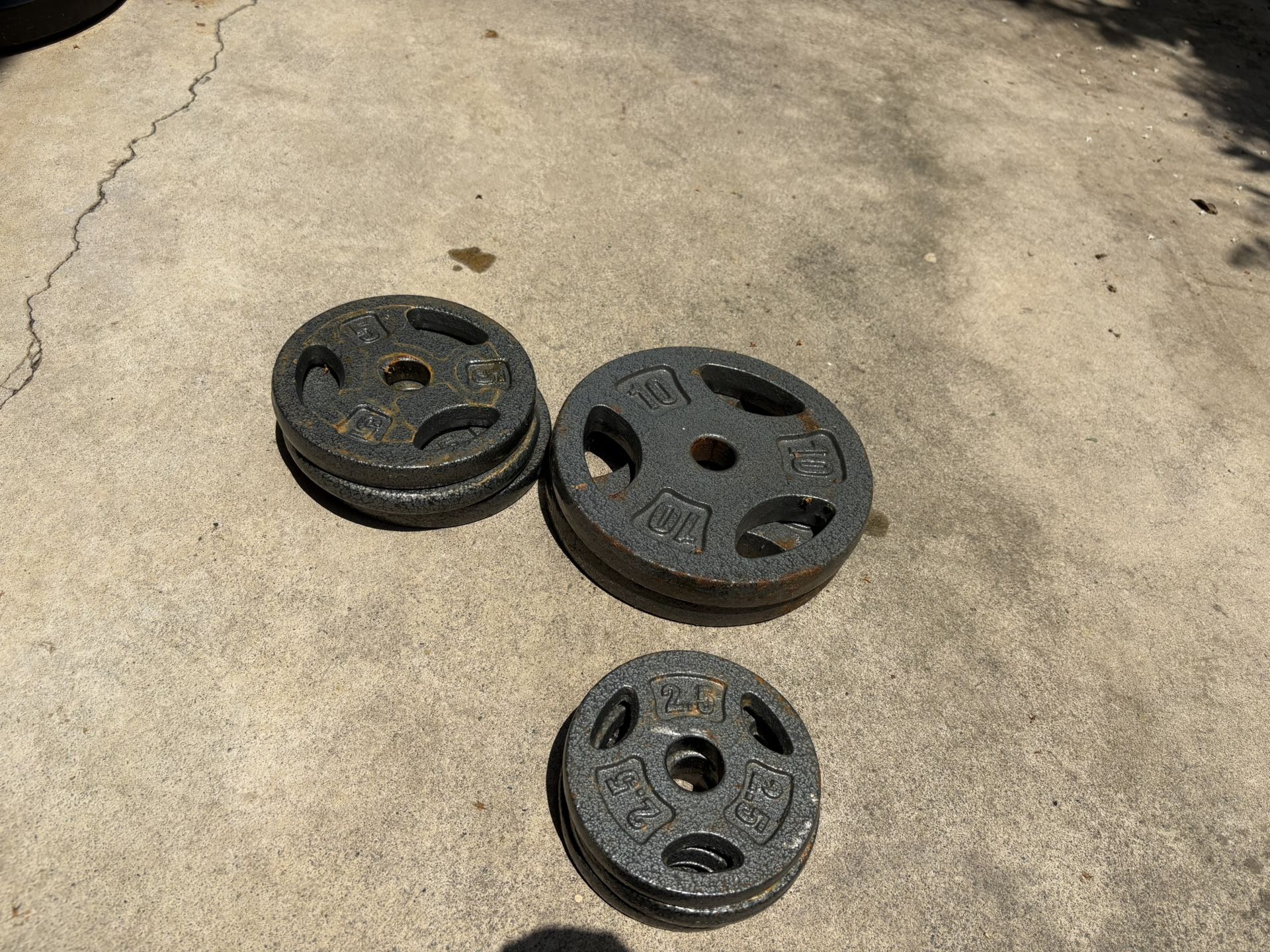 Inch Cap Barbell Plates