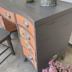 Quality Vintage Large Desk 