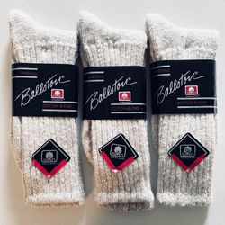 Ballston Thermal Socks, 3 Pair, Men’s Size 10-13, NWT
