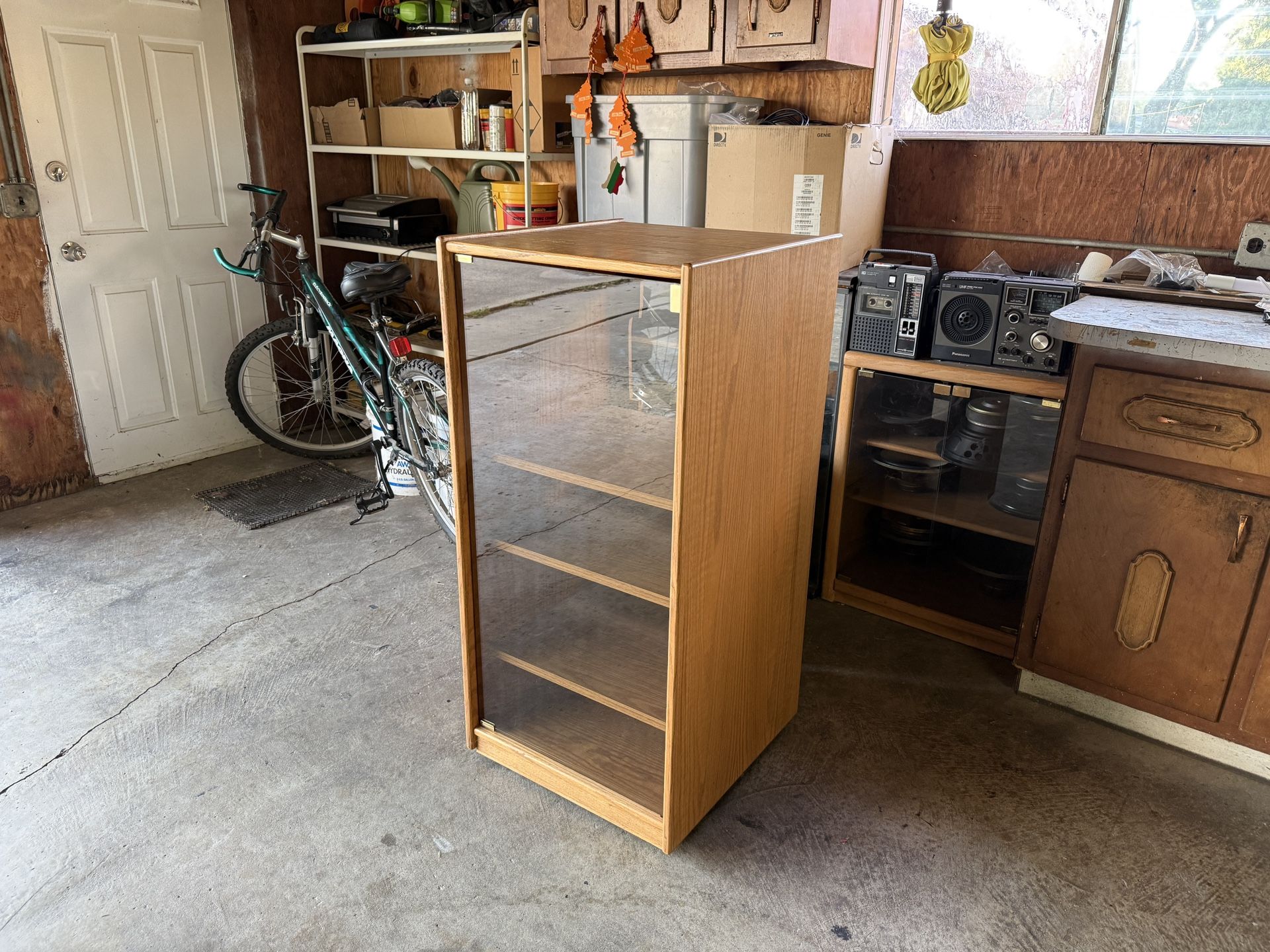 Stereo Audio Media Rack Component Cabinet