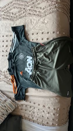 Manchester United shirt, Nike F.C. shorts