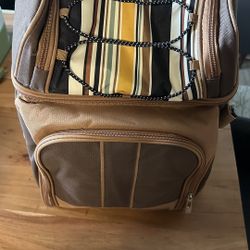 Brand New Picnic Backpack Set with Blanket & Tableware